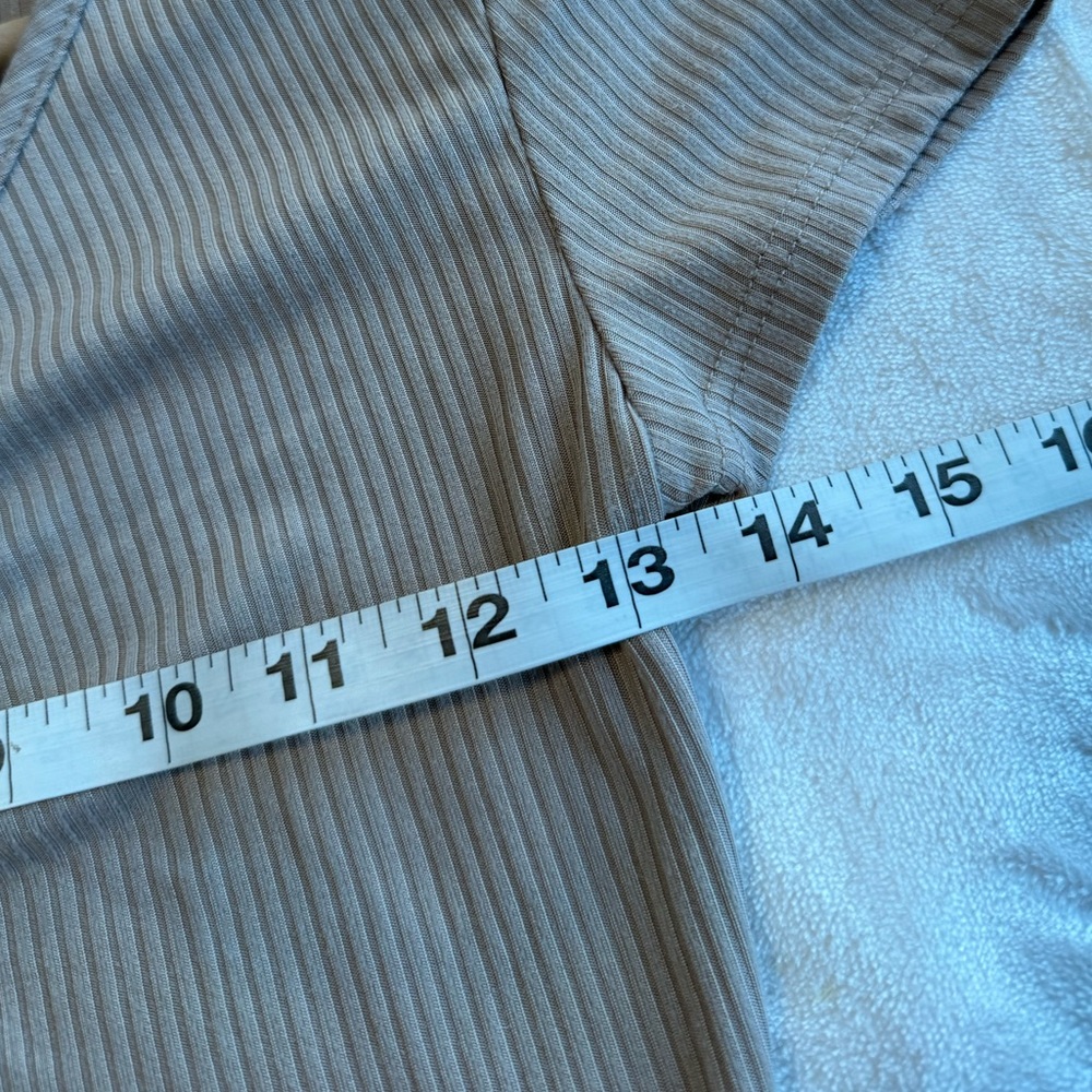 YMI Ribbed Ruched Front Ribbed Tee - Picture 4 of 5